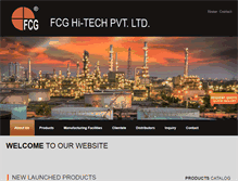 Tablet Screenshot of fcghitech.com