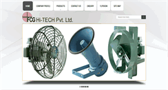 Desktop Screenshot of fcghitech.in